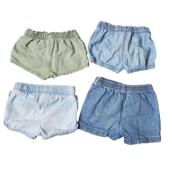 Infant Toddler Girl 18-24m 8 Piece Shorts & Top Spring Summer Clothing Bundle - Picture 7 of 15